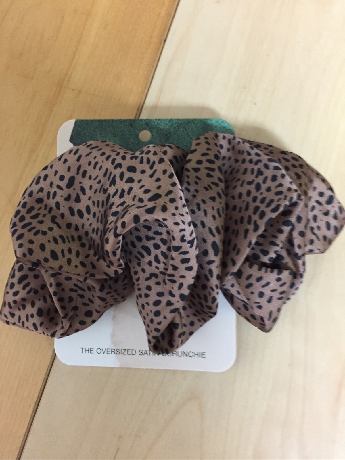 lot 2. hairitage sweater headband & Kristin Ess oversized satin scrunchie