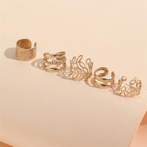 20 Pcs Gold Hair Jewelry for Braids Metal Alloy Braid Clips Rhinestone Hair