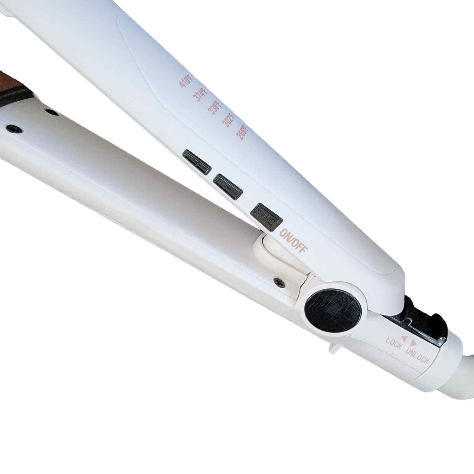 Conair Double Ceramic Flat Iron, 1.0-Inch Straight & Shine