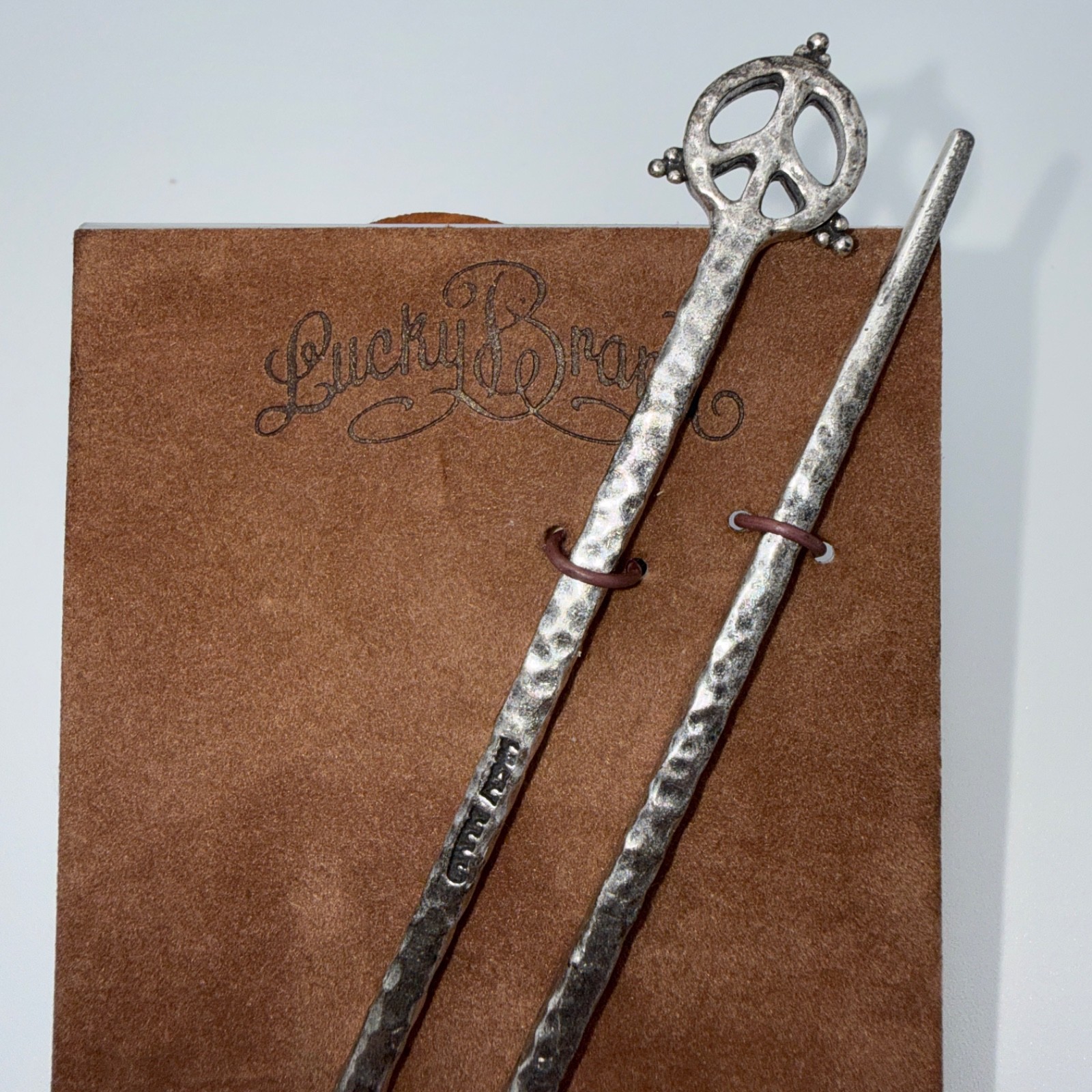 Lucky Brand 2-Pc Hair Accessory Set Butterfly Hair Pin & Metal Hair Stick