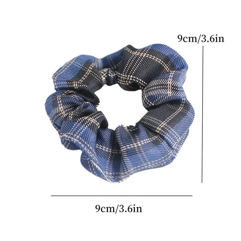 10Pcs Temperament College Style Large Intestine Hair Bands Sweet and Cute Tie Th