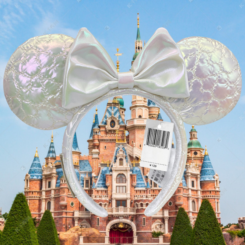 Icon Quilted Iridescent Disney` Parks Loungefly Mickey Mouse Ear Ears Headband