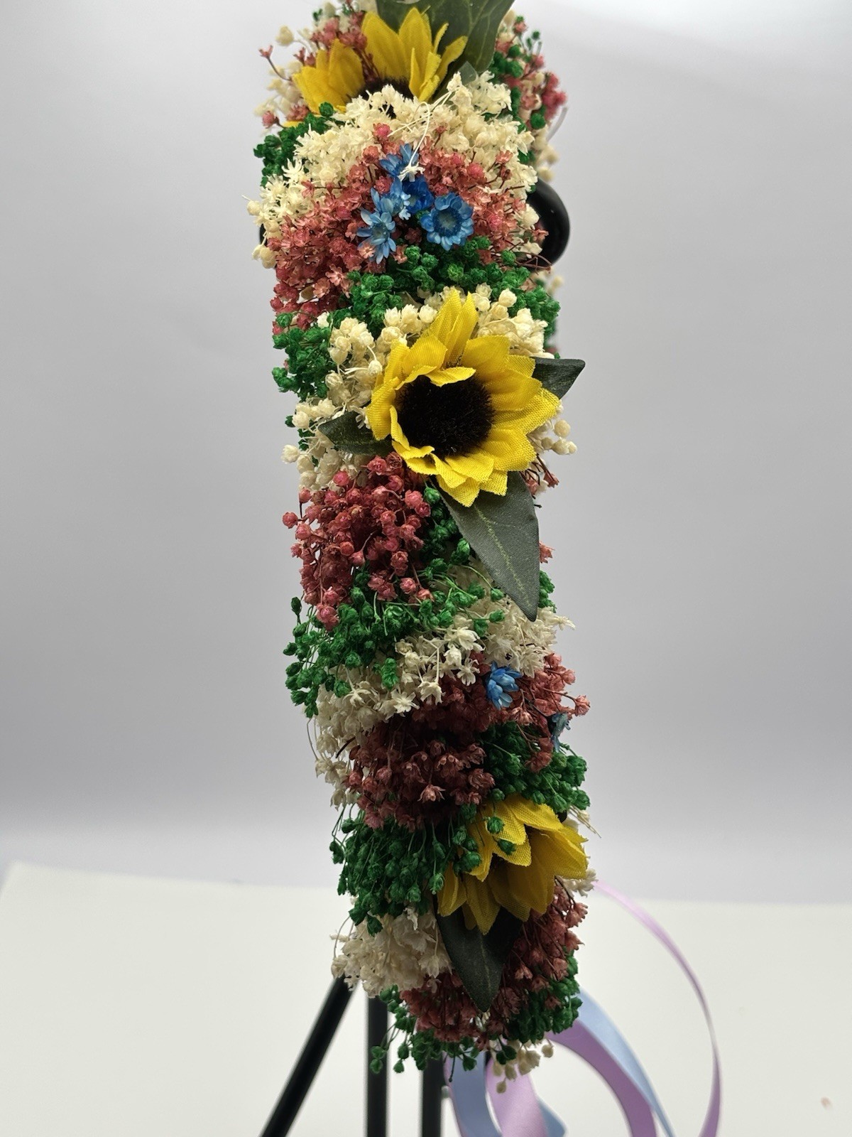 Handmade Headdress, Renaissance Faire, Real Dried Flowers, Beautiful