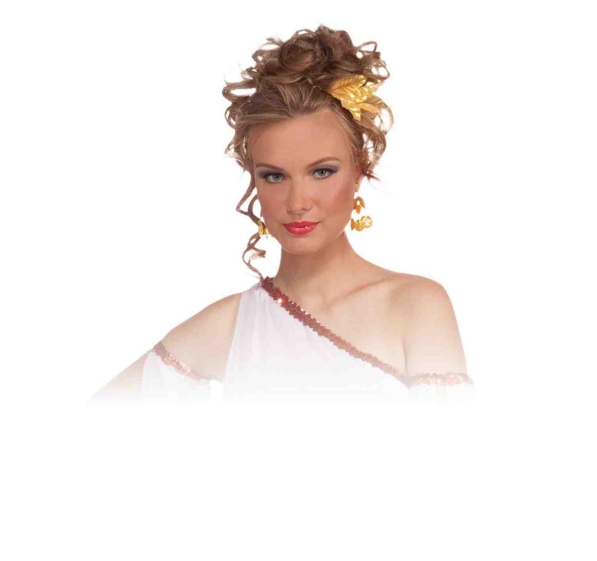 Gold Roman Leaf Costume Headband Adult One Size