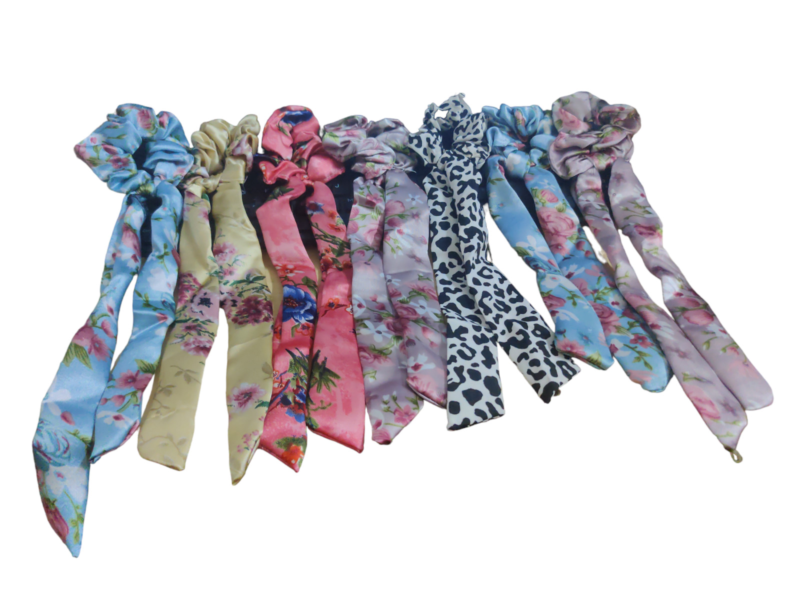@ Elastic Hair Band Hair Ribbon Multicolor For Women 7 Pcs s992 d170