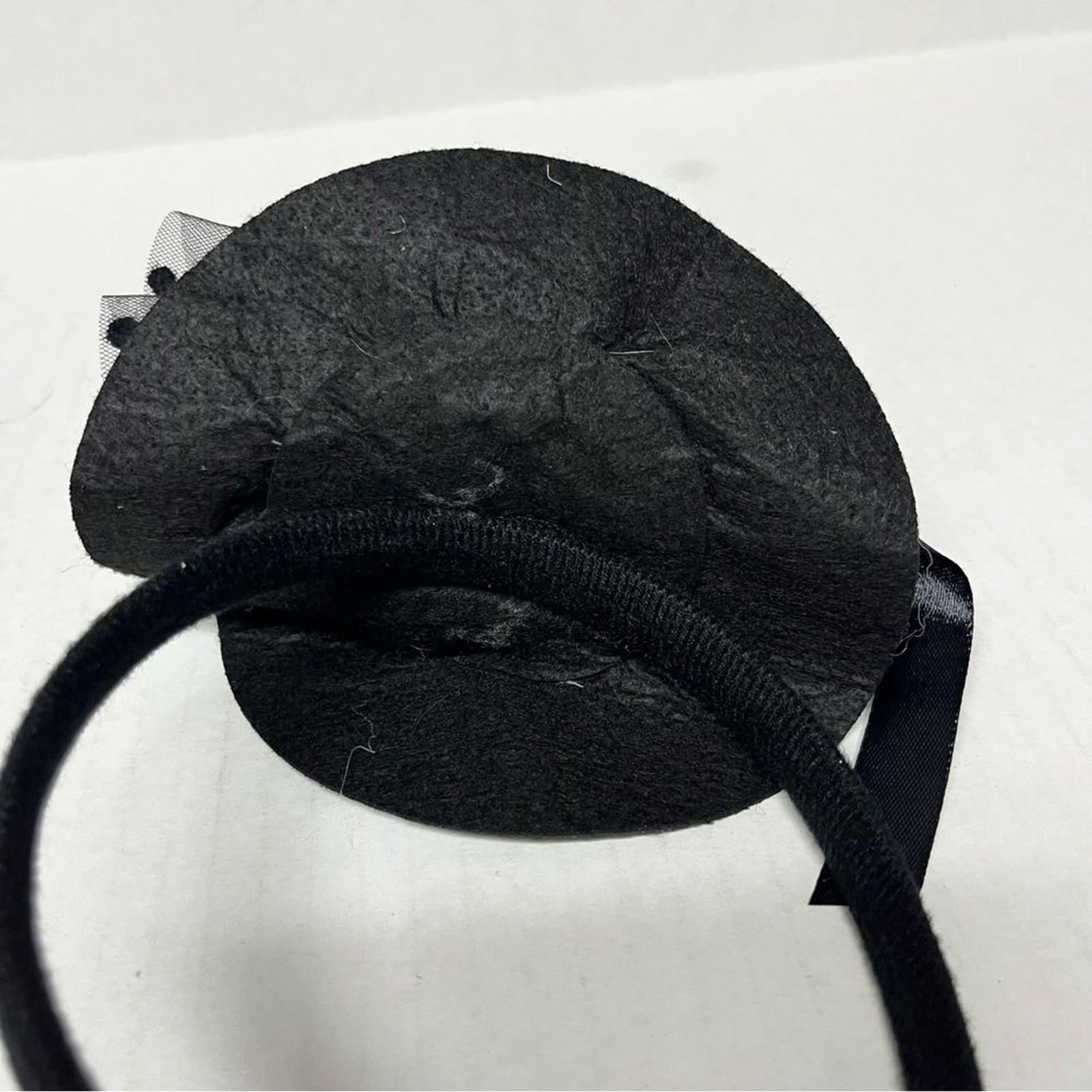 witch hat Halloween headpiece feather lace fascinator gothic witchcore cosplay