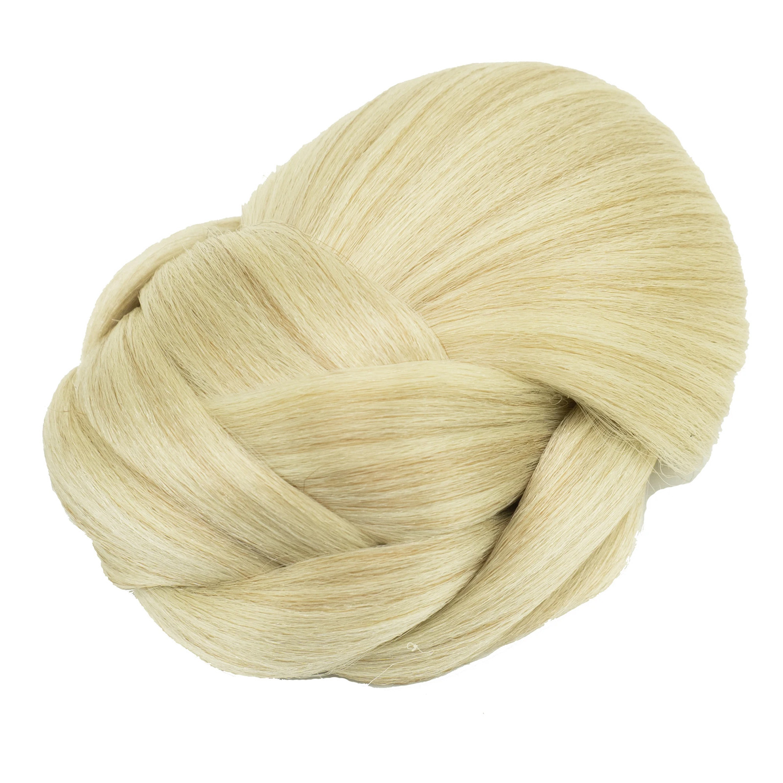 Fake Hair Braided Chignon Donut Hair Pieces Scrunchies Hair Bun For Wedding Updo