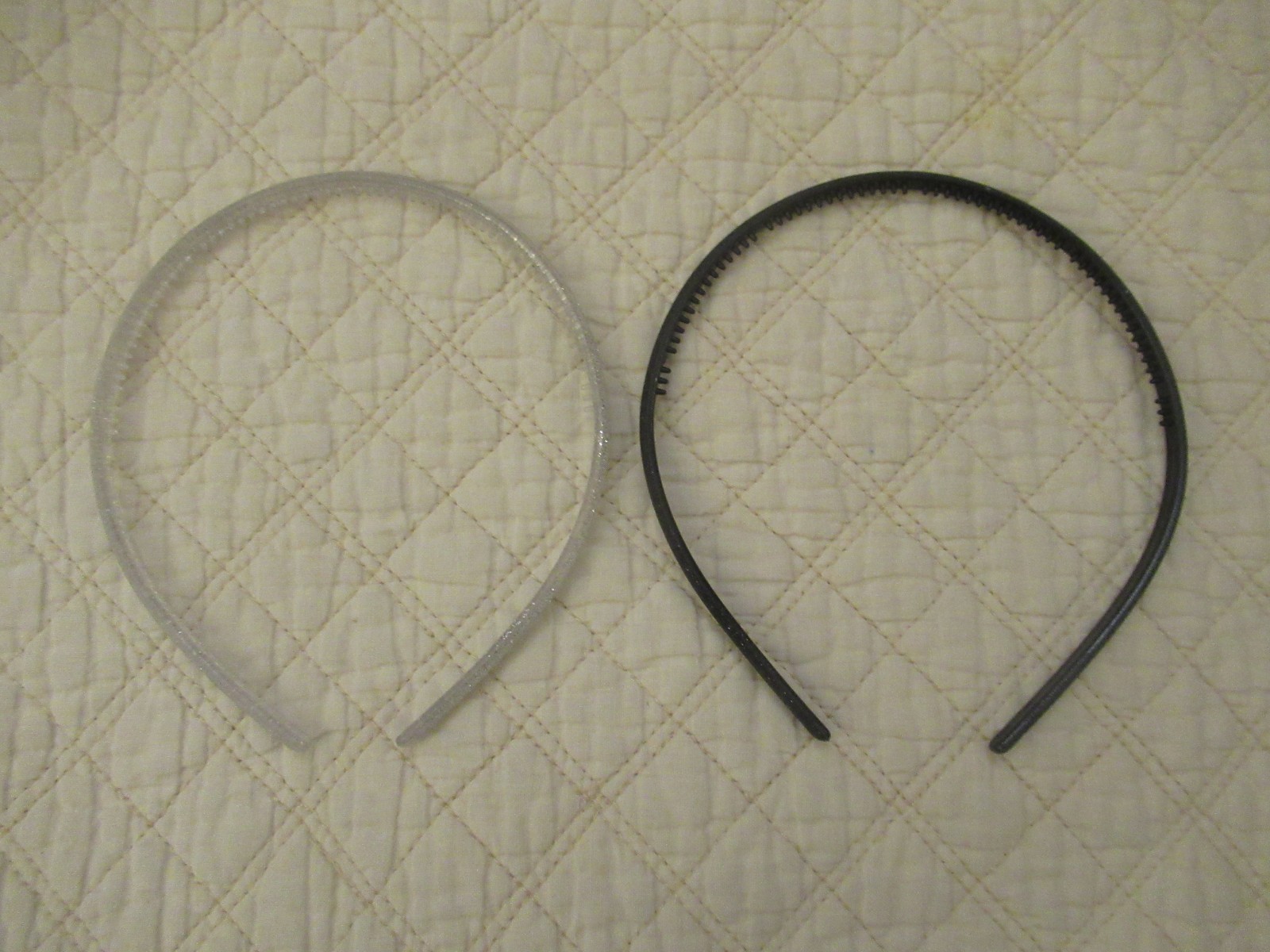 Headband Assortment (8 Accessories; Black, Purple, Blue, Green, Beige)