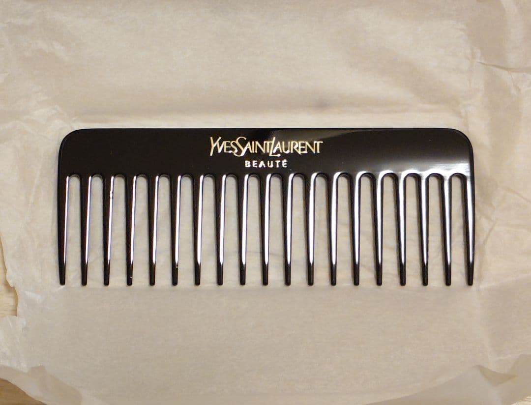 Yves Saint Laurent Comb Black New from Japan Free Shipping