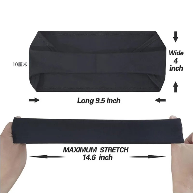Sports Headbands for Men & Women, Moisture Wicking Workout Sweatbands US