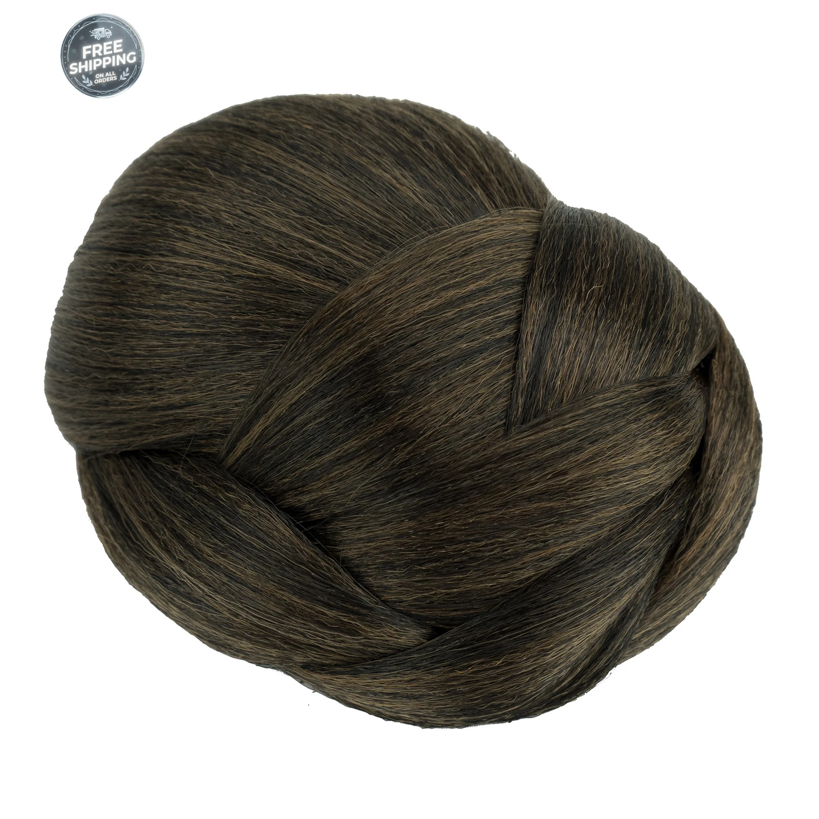 Fake Hair Braided Chignon Donut Hair Pieces Scrunchies Hair Bun For Wedding Updo