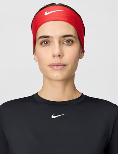 NIKE Dri-Fit Fury Classic Headband University Red/White BN3050-681　Japan