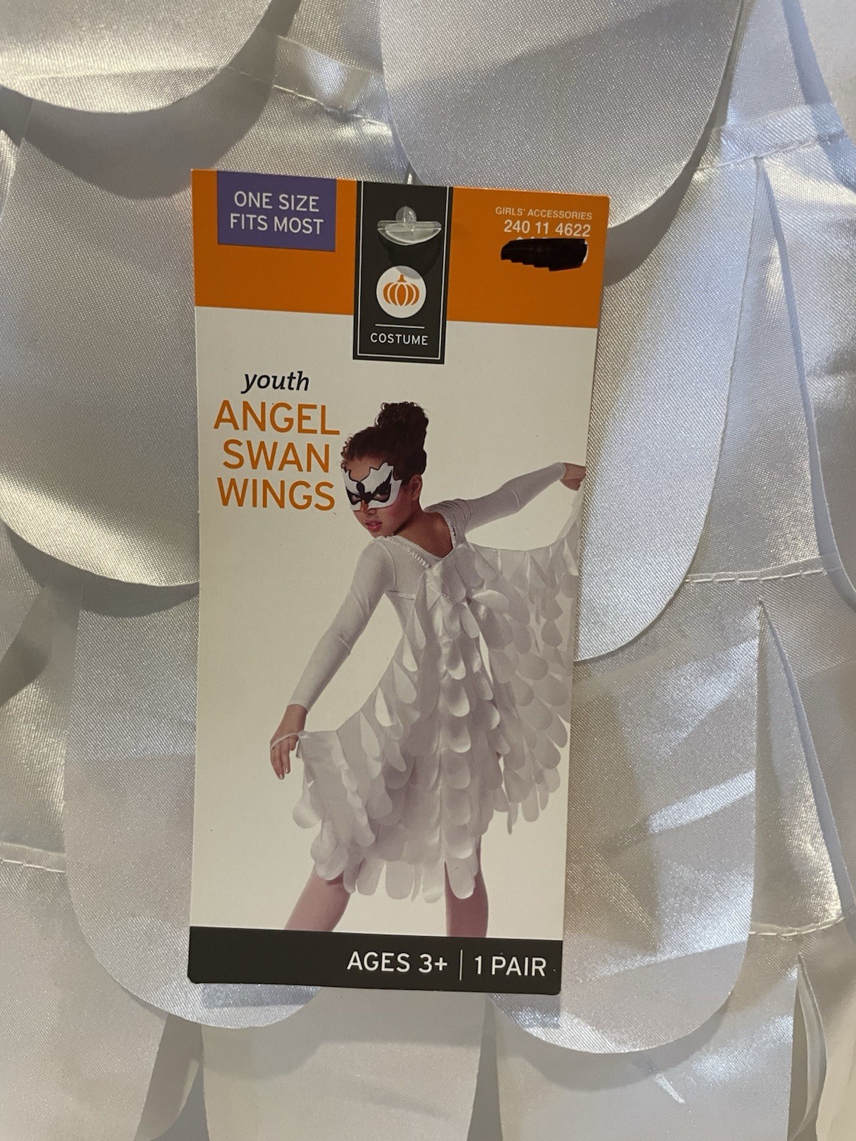 White Angel Swan Wings Youth New