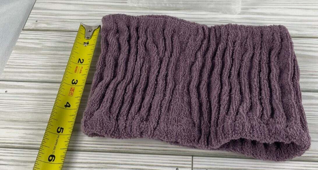 Headband Facial Washing Dark Purple 7.5″ x 5″ 100% Cotton NEW