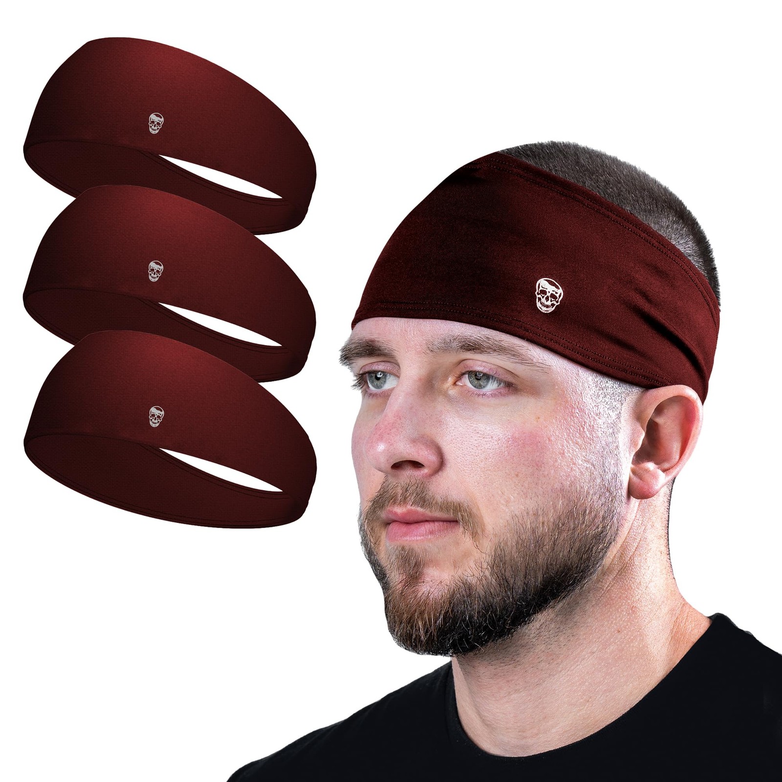 Workout Headbands for Men & Women-Comfortable Sweat Absorbing Band to Keep Ha…
