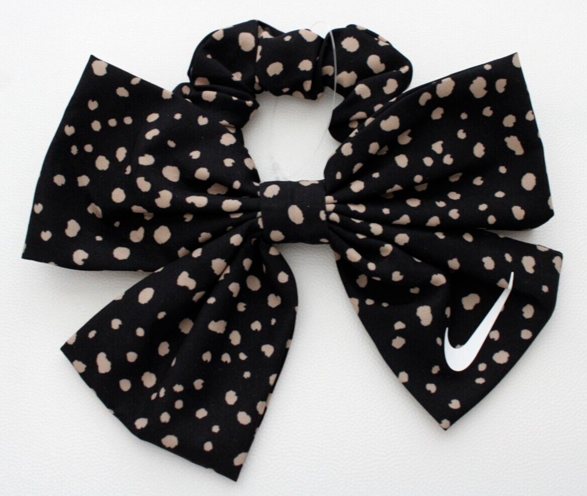 Nike Bow Ponytail Holder 2.0 White/Black Women’s