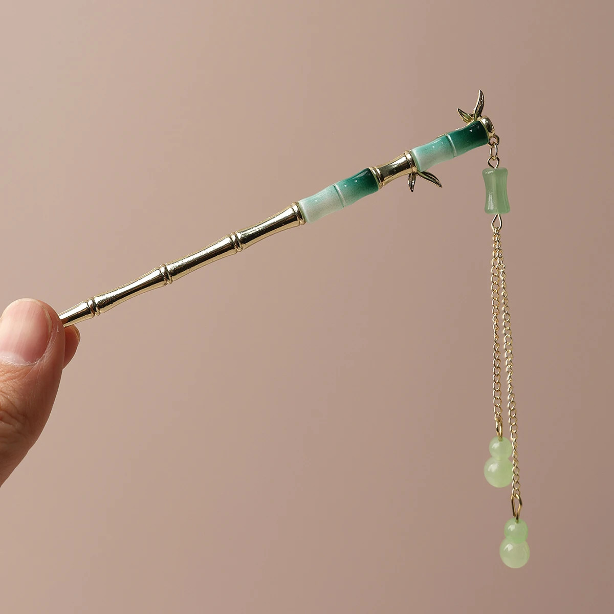 Hanfu Headwear Hairpin, Chinese Style Coiled Hair Step Swaying Tass