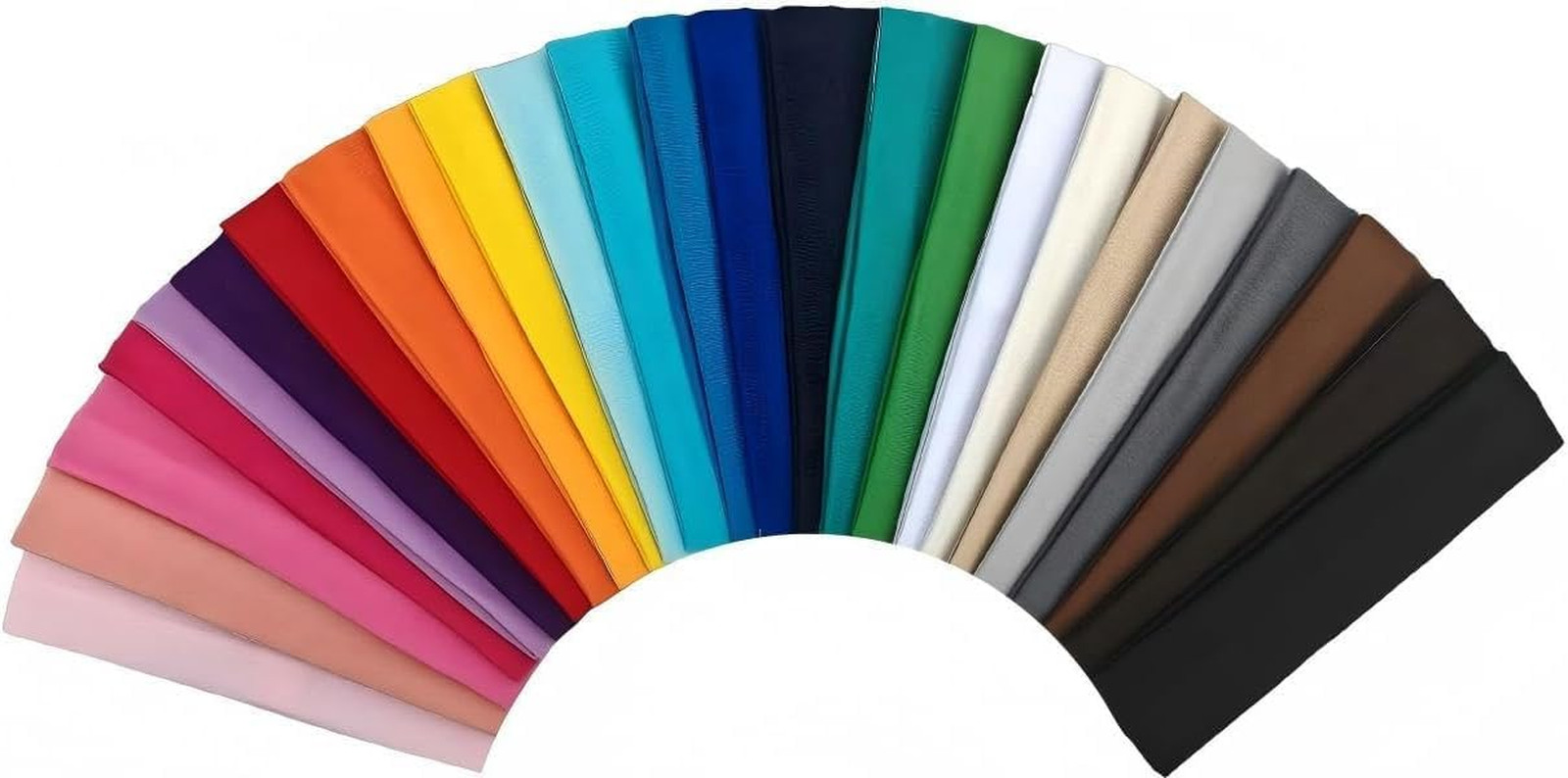 25 Pack Headbands for Women’S Hair Non Slip Multicolor Head Bands Hairbands | So