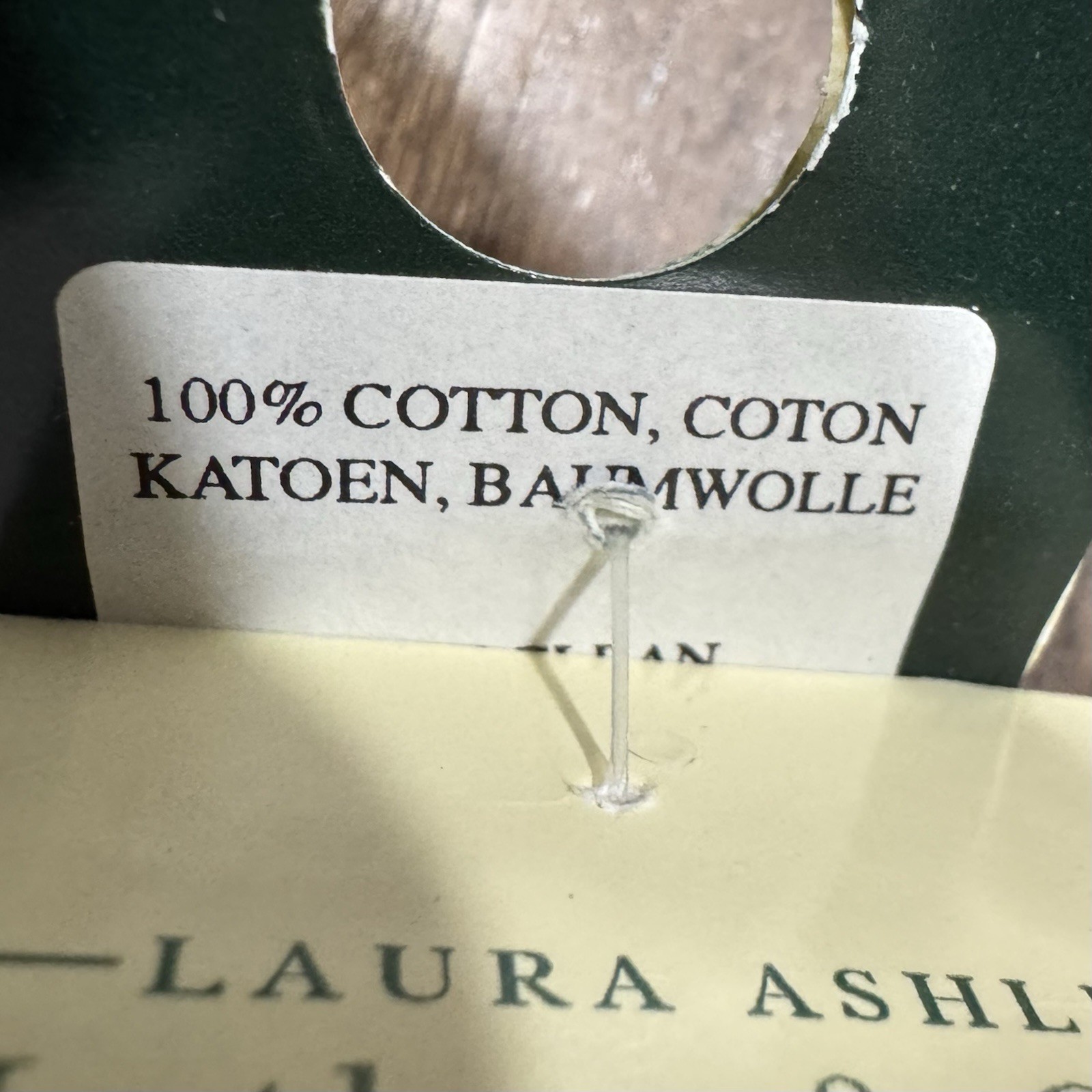 NWT! Rare Laura Ashley SCRUNCHIE 100% Cotton Hair Accessory Made Great Britain
