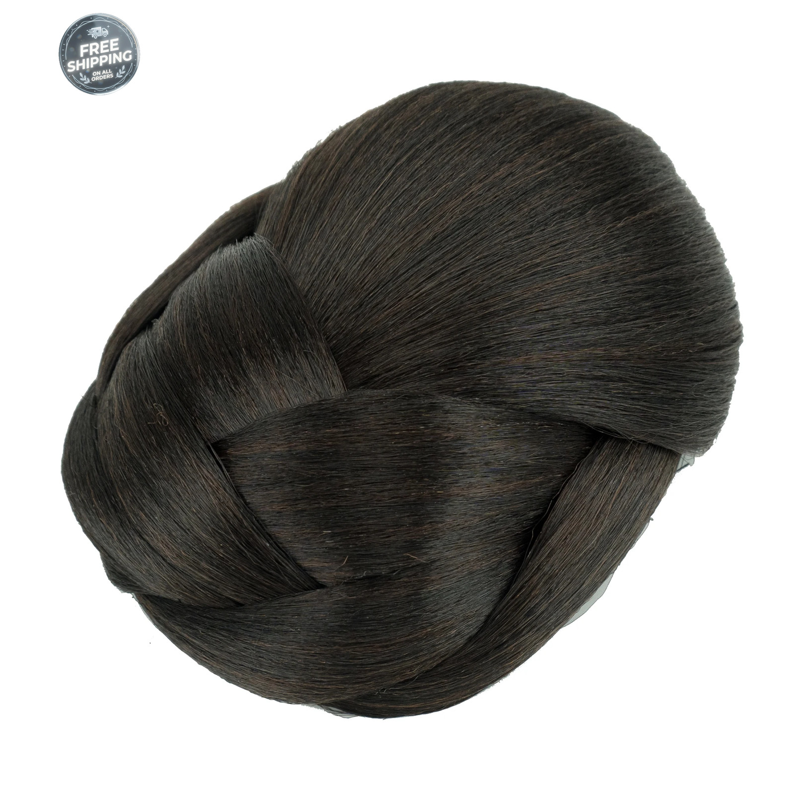 Fake Hair Braided Chignon Donut Hair Pieces Scrunchies Hair Bun For Wedding Updo