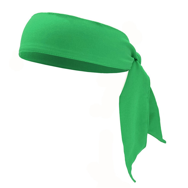 Head Tie Sports Headband Running Tennis Karate Fitness Stretch Sweatband