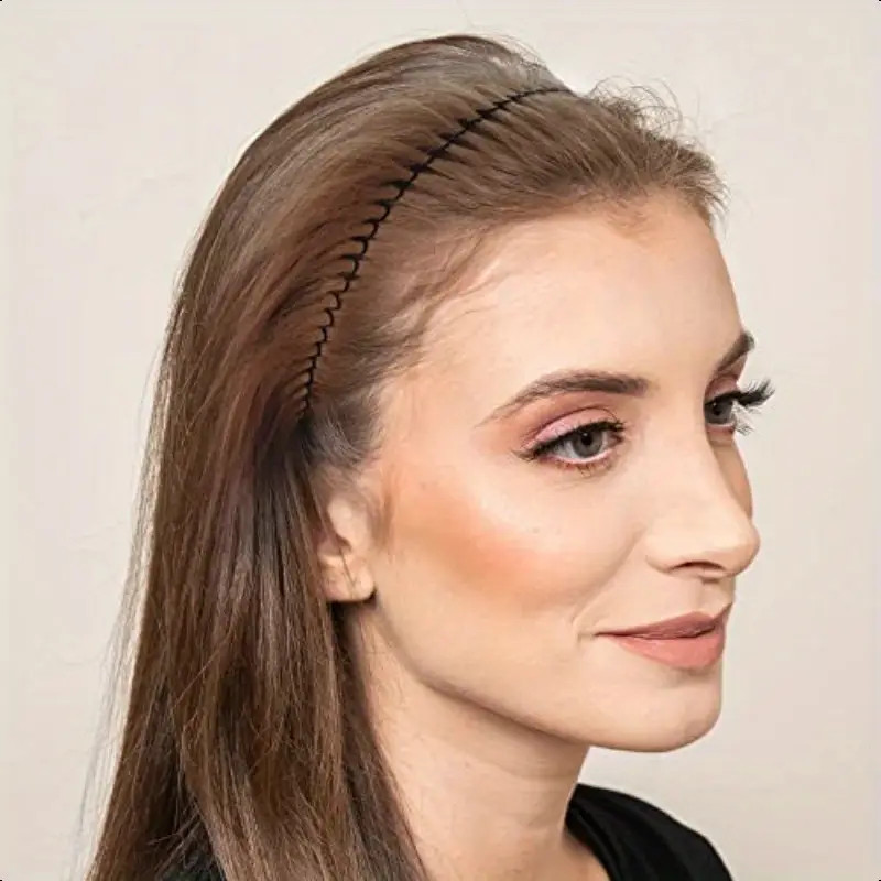 Womens 1Pc U Hair Pins Finishing Fixer Clips No-Slip Invisible Hold