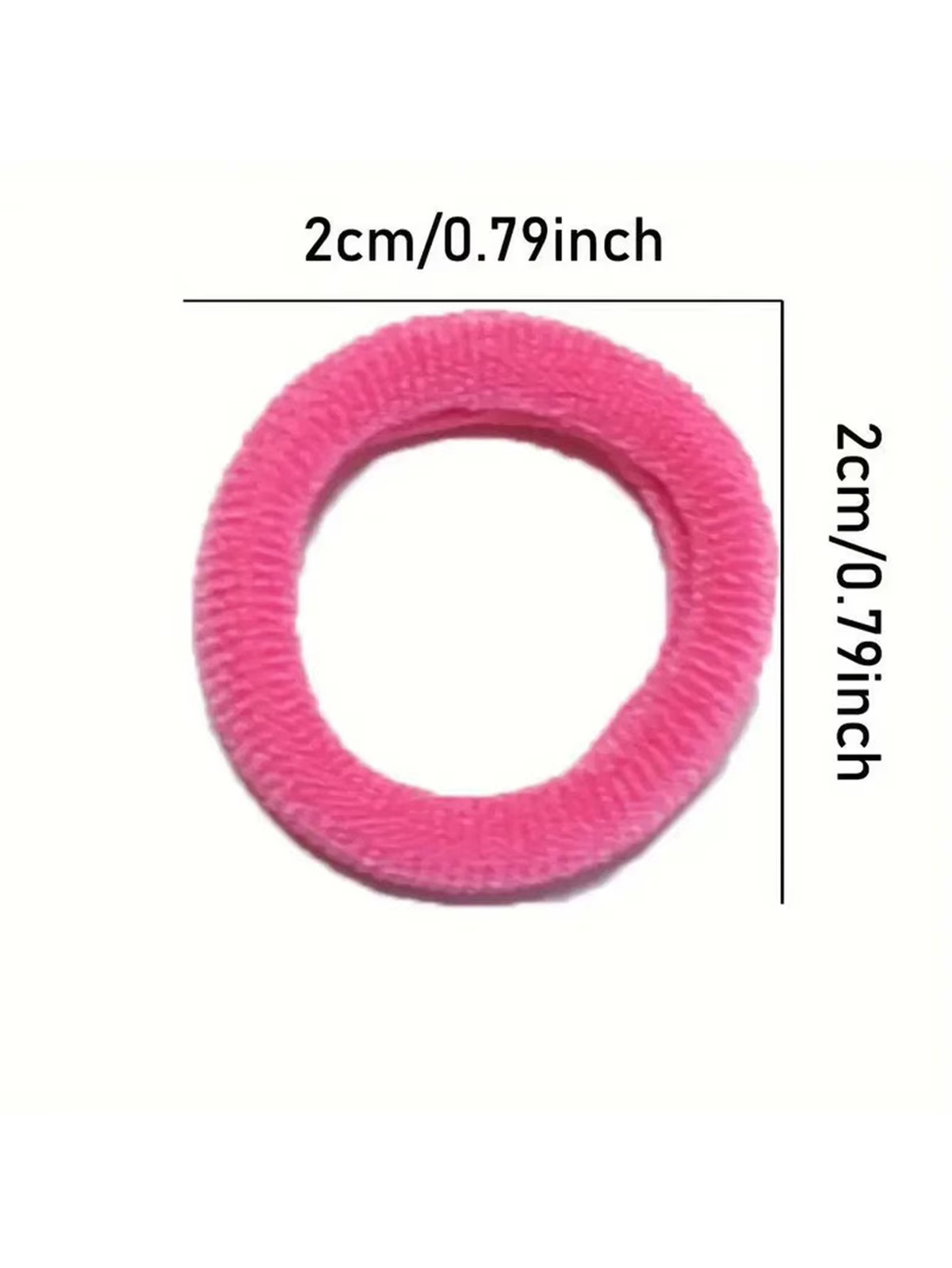 200-1000PCS Colorful Elastic Hair Bands Ponytail Holders Girls Hair Ties