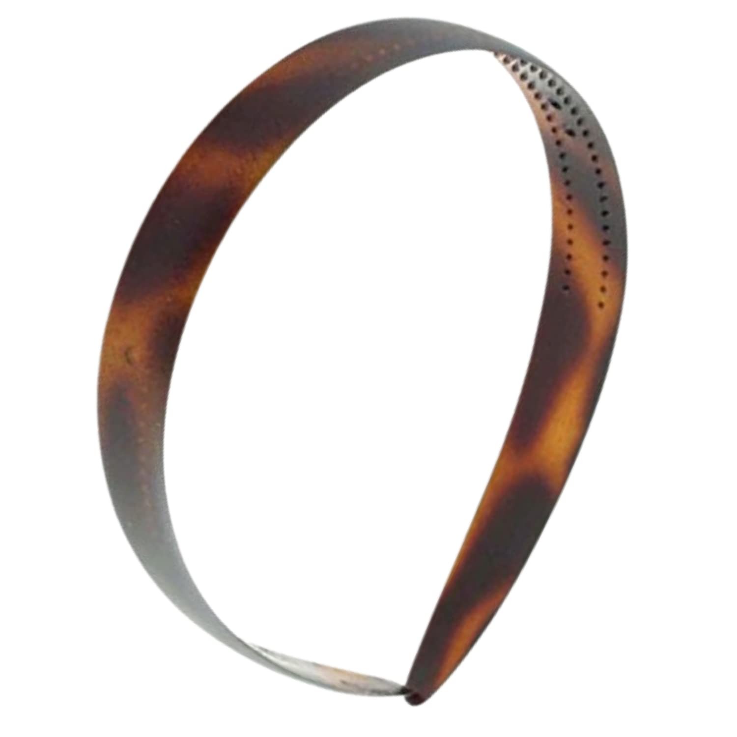 French Wide 3/4″ Celluloid Headband Women Hair Accessories, Made in France (T…