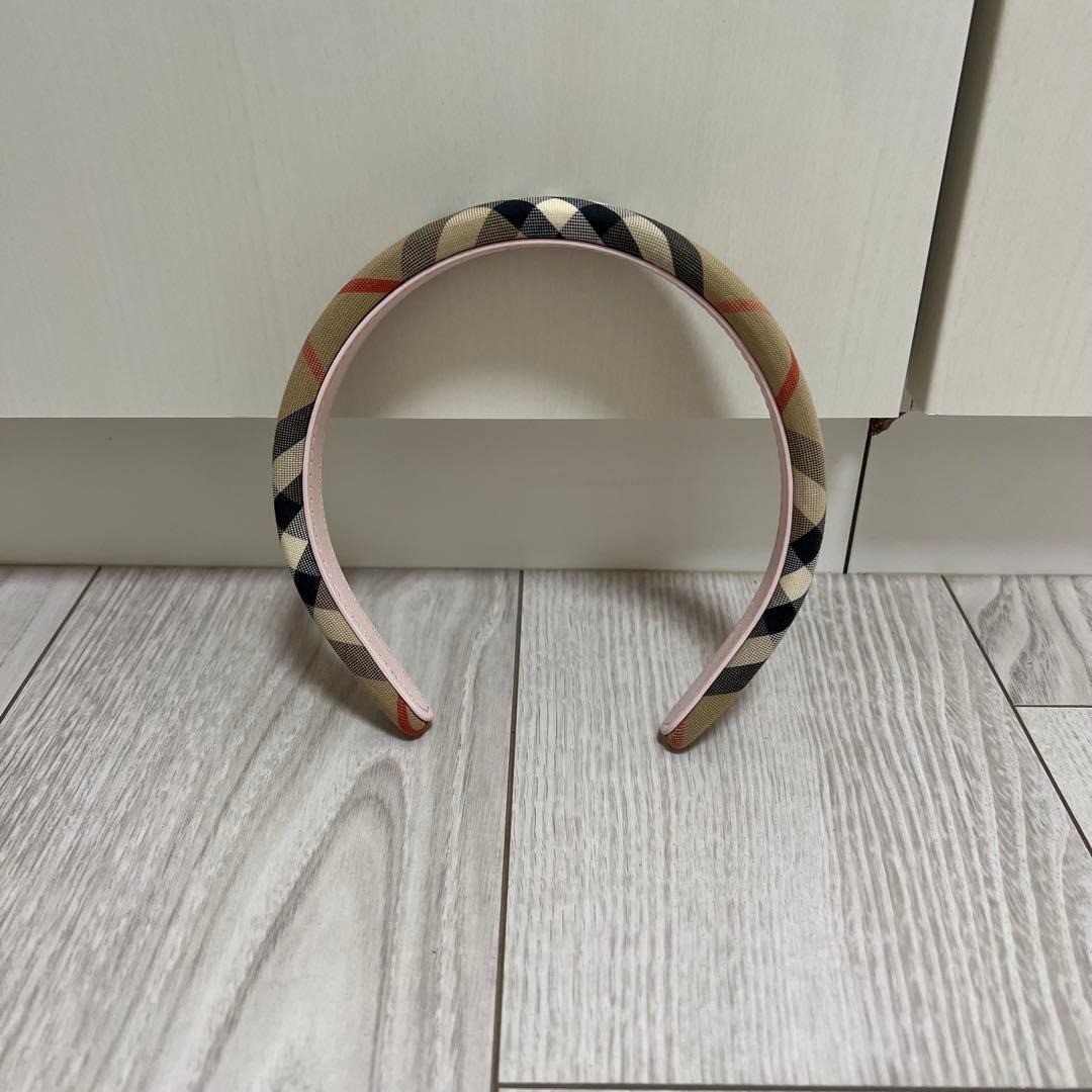 BURBERRY HAIR BAND CLASSIC NOVA CHECK WOMEN’S