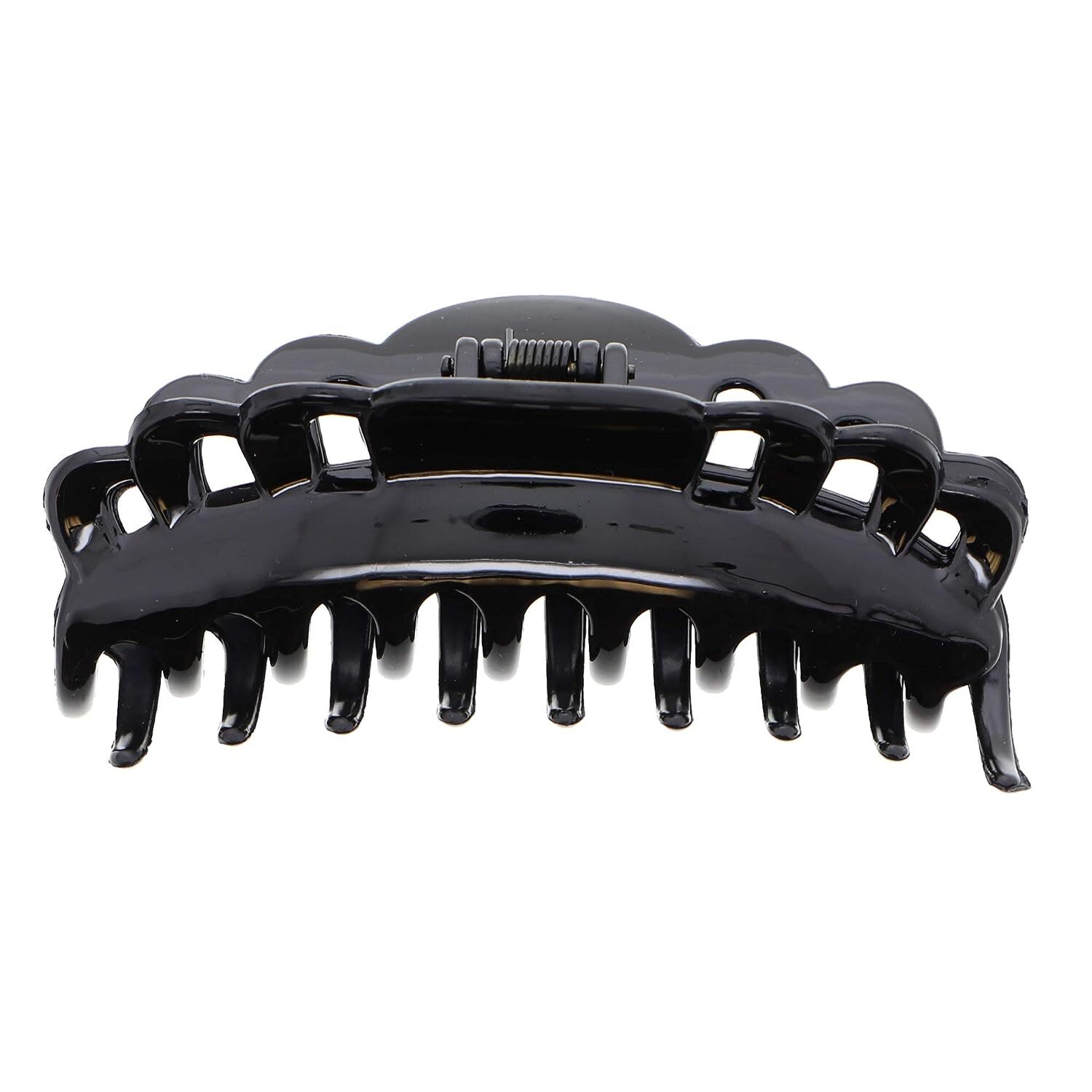 4 Inch Scalloped Jaw Clip With Holes