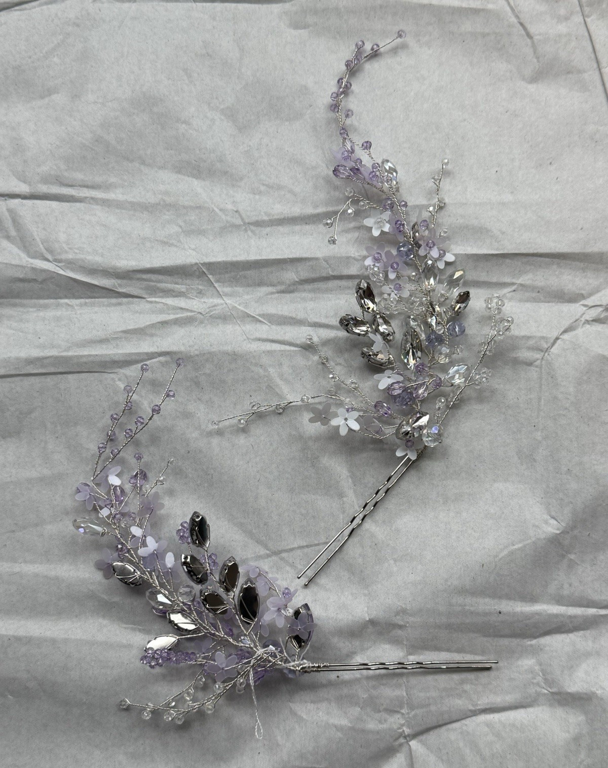 Handmade Bridal Hair Pins Set of 2 | Wedding Hair Accessories | Made in Ukraine