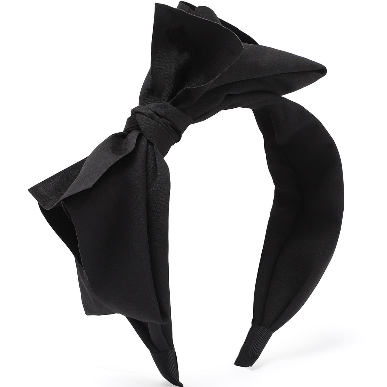 Women’s Wide Turban Headbands with Knotted Bowknot Hair Hoop and Bows Accessorie