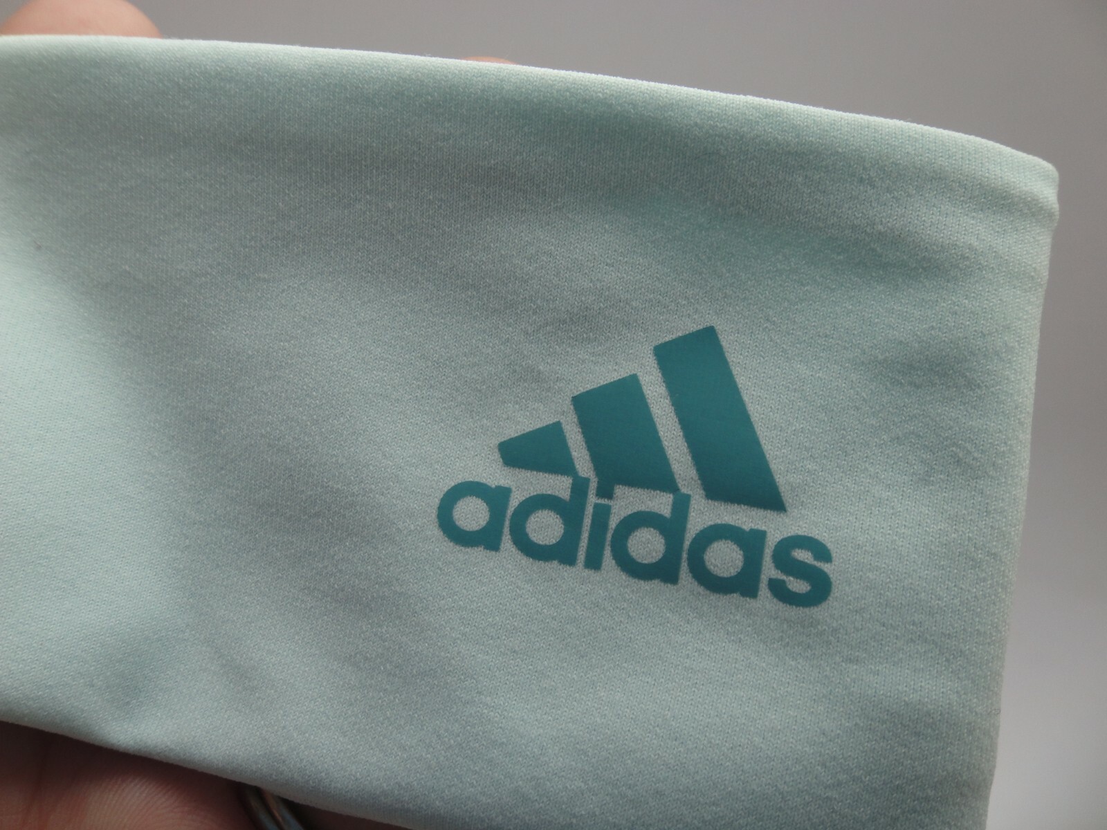 Adidas ALPHASKIN Headband 2.0 Halo Mint Green 91% Polyester 9% Spandex Washable