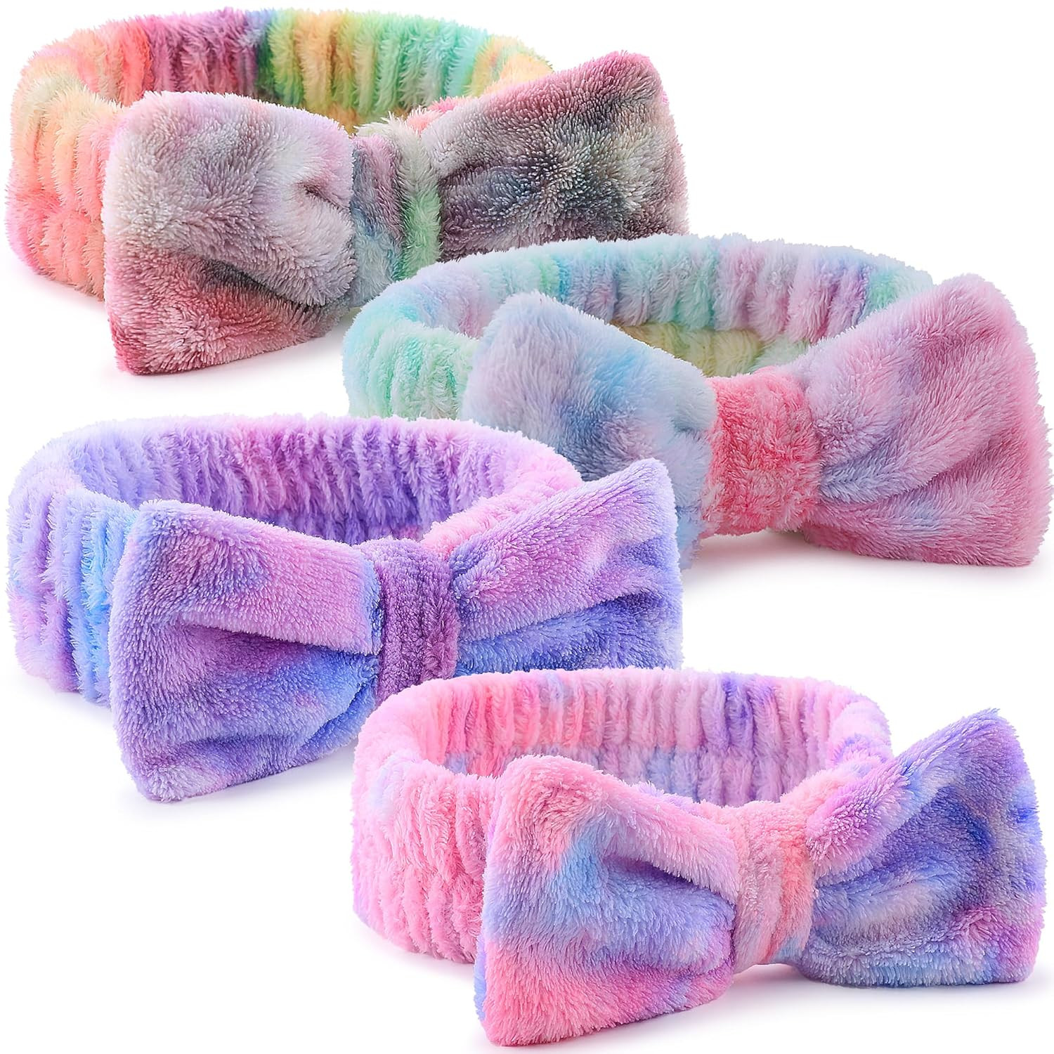 Spa Headbands, Makeup Headband,Bow Headband for Washing Face Skincare Headbands