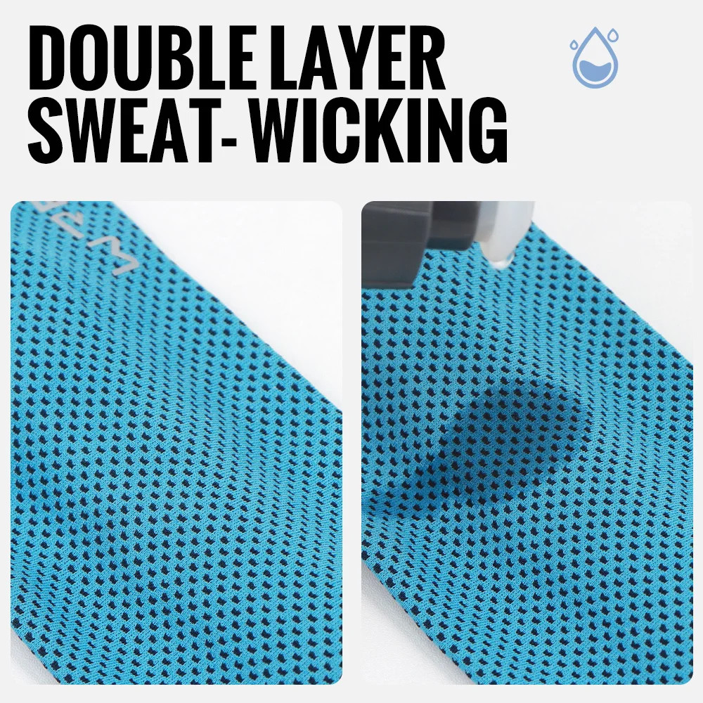 Summer Sport Headband Breathable Fitness Sweatband Non Slip Elastic Tennis Headb