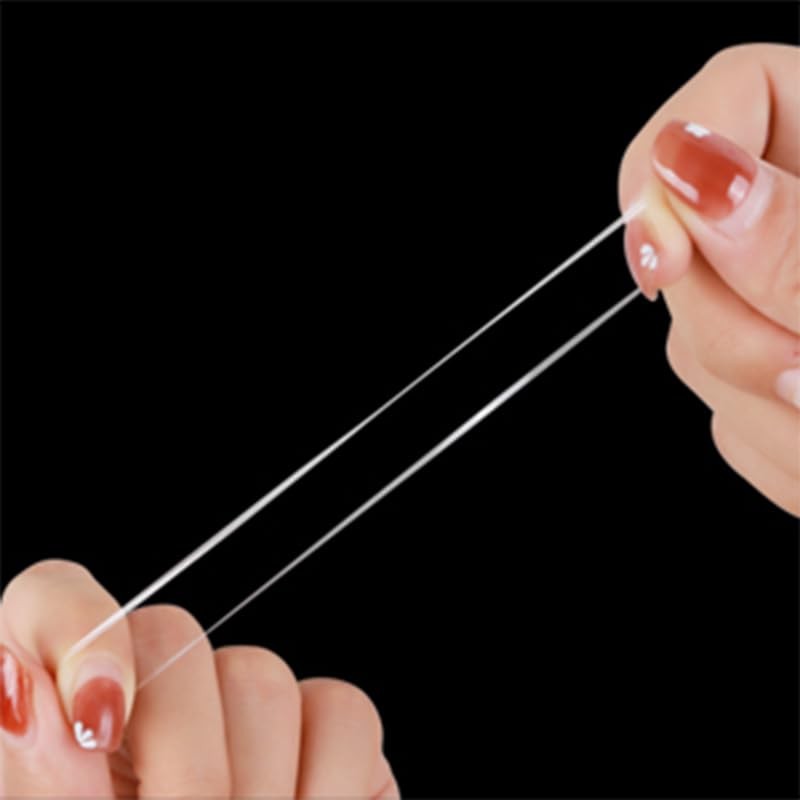 2000 PCS Elastic Hair Accessories Set – Clear Mini Rubber Ties, Soft Non-Slip…