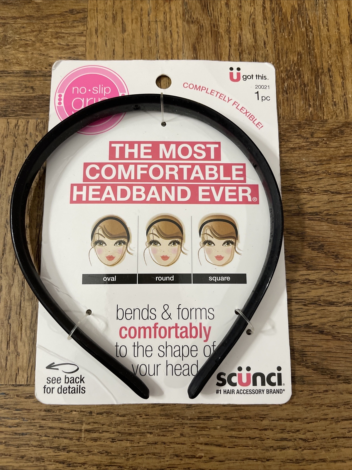 Scunci No Slip Grip Comfortable Headband
