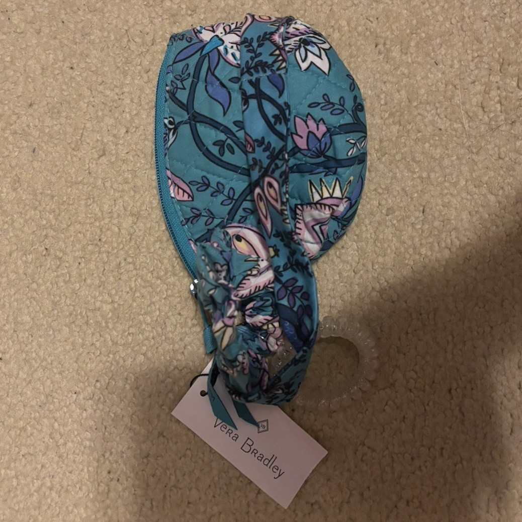 Vera Bradley Women’s Floral Fabric Headband Blue Pink Purple White