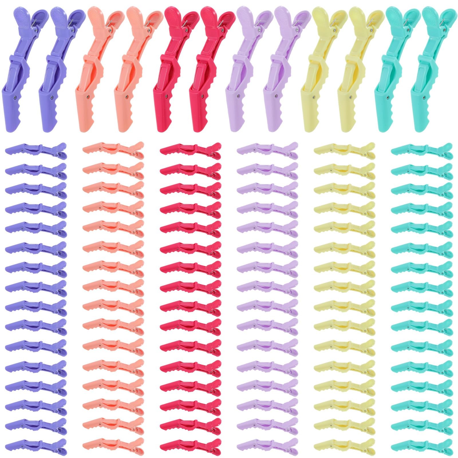 PercyEffie 108pcs Alligator Hair Clips Bulk alligator clips for hair styling …