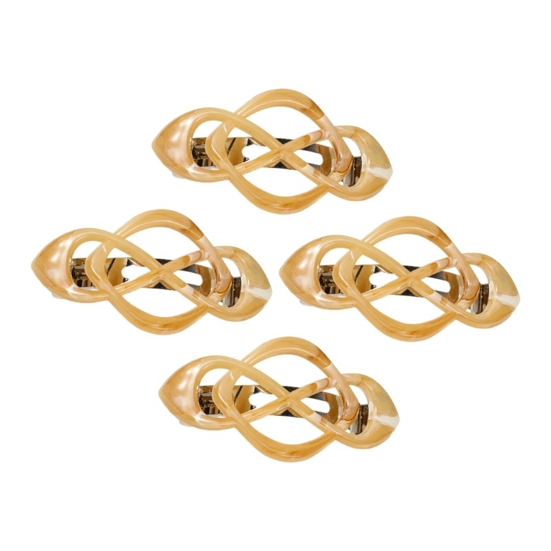 ABS Plastic Half Ponytail Clip Quick Styling Solution For Work School Event