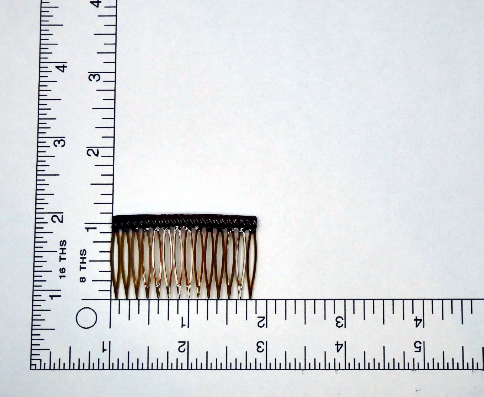6 Combs x Good Hair Days Grip-Tuth® 1.5″ 1.75″ 2.75″ Black sidecombs Made in USA