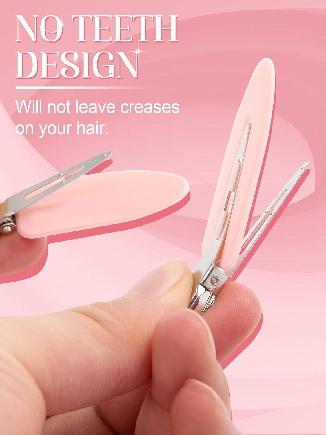 8Pcs No Bend No Crease Hair Clips- Styling Duck Bill Clips Alligator Hair Barret