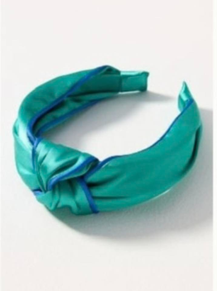 Everly Knot Headband – Dark Green – Classic Knotted Style – NWOT