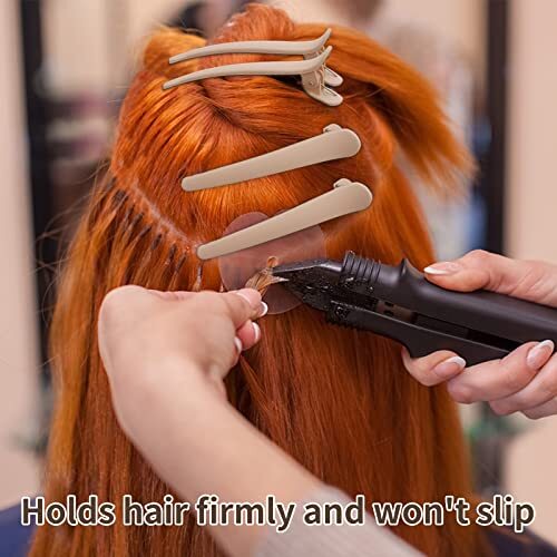 24 PCS Hair Clips for Styling Sectioning – 3.1 Inch Matte Alligator No Khaki