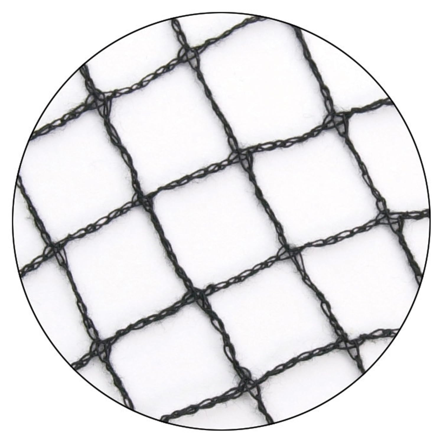 Extra Large Cotton Triangle Hair Net for Salons, Home Styling, Curl Setting, Sec