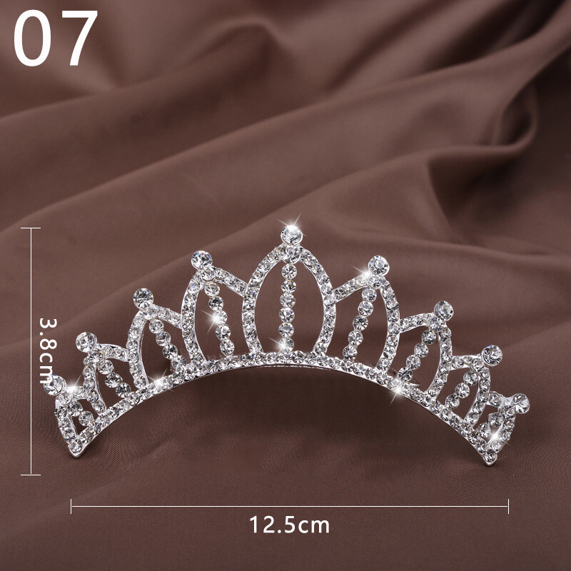 Hair Jewelry Crystal Bridal Tiaras Princess Crown For Women Wedding Bridal Comb