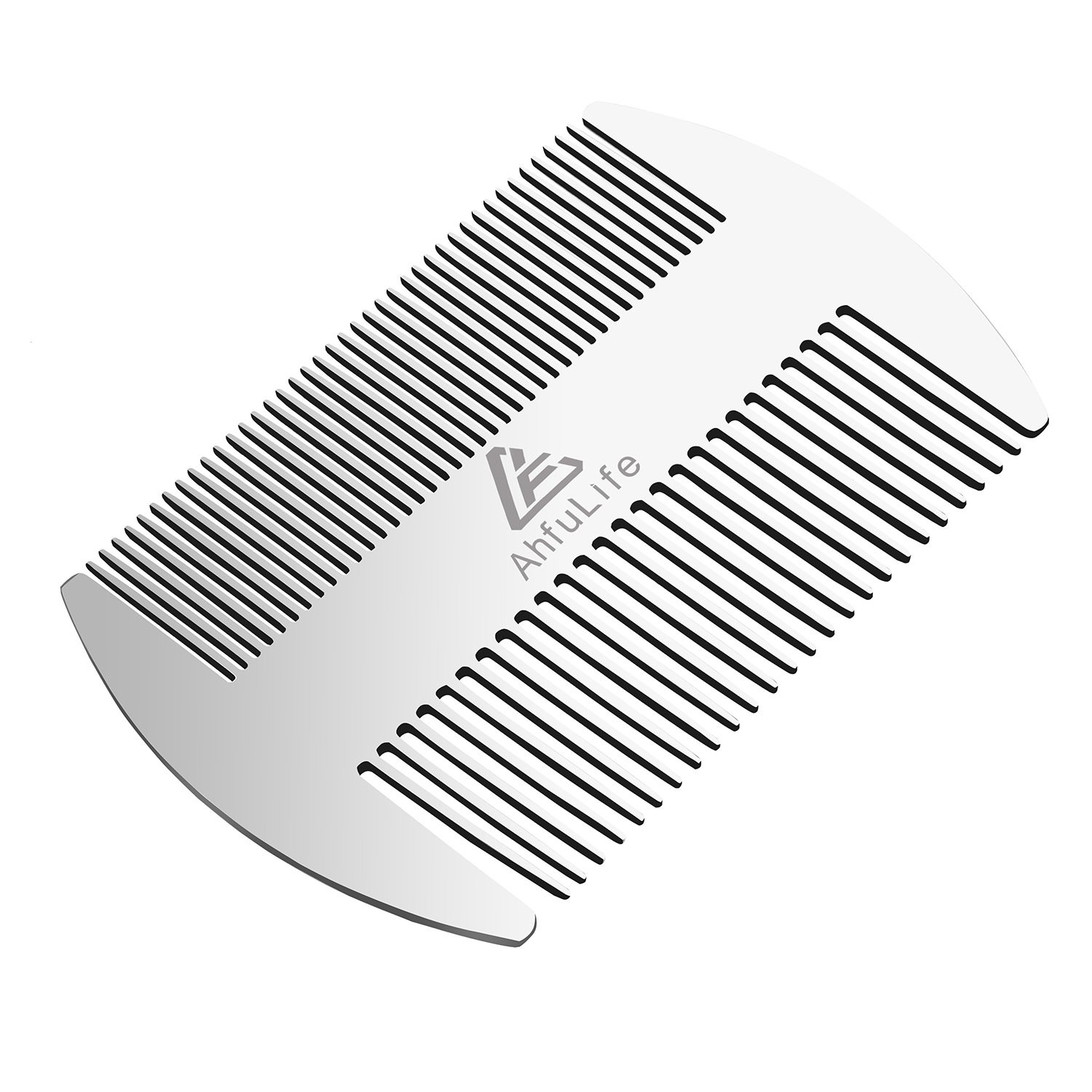 Metal Hair&Beard Comb – EDC Credit Card Size Comb Perfect for Wallet