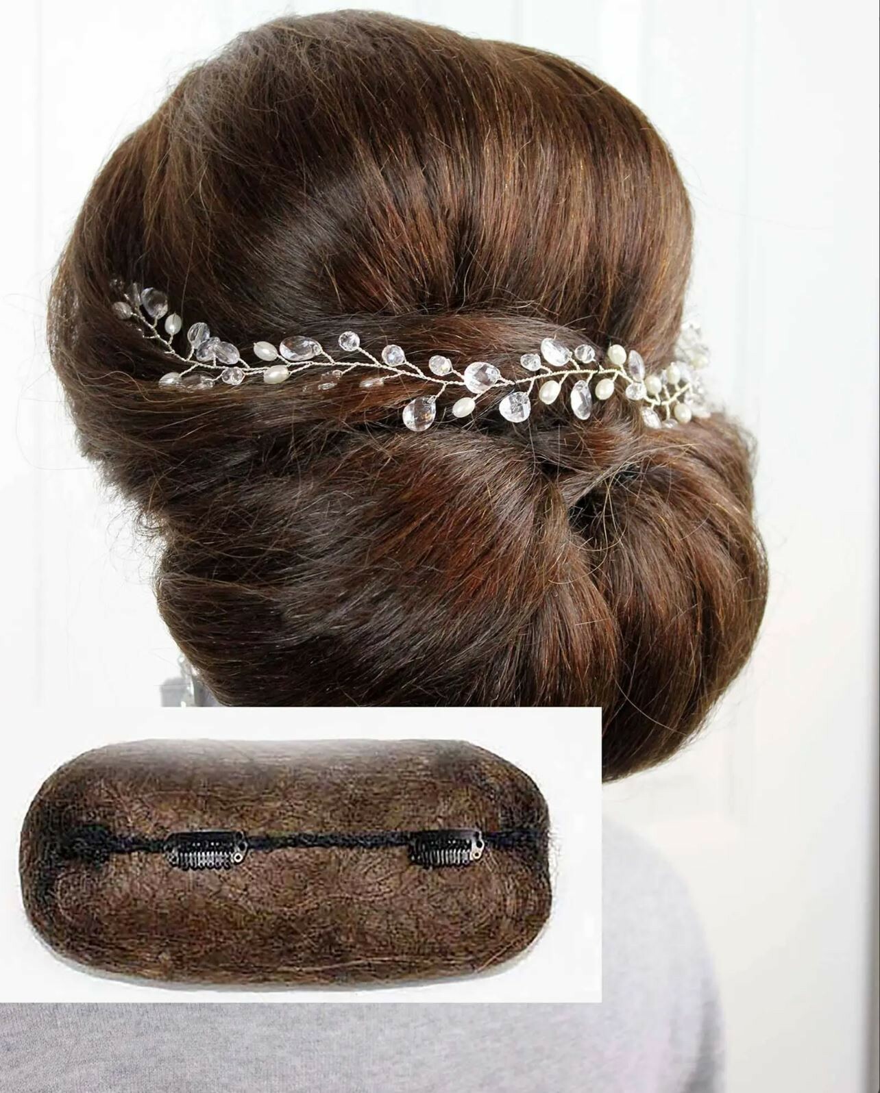 Hair Pad Volume Insert Hair Bump Hair Style Hair Bun Hair Style Updos Accessory