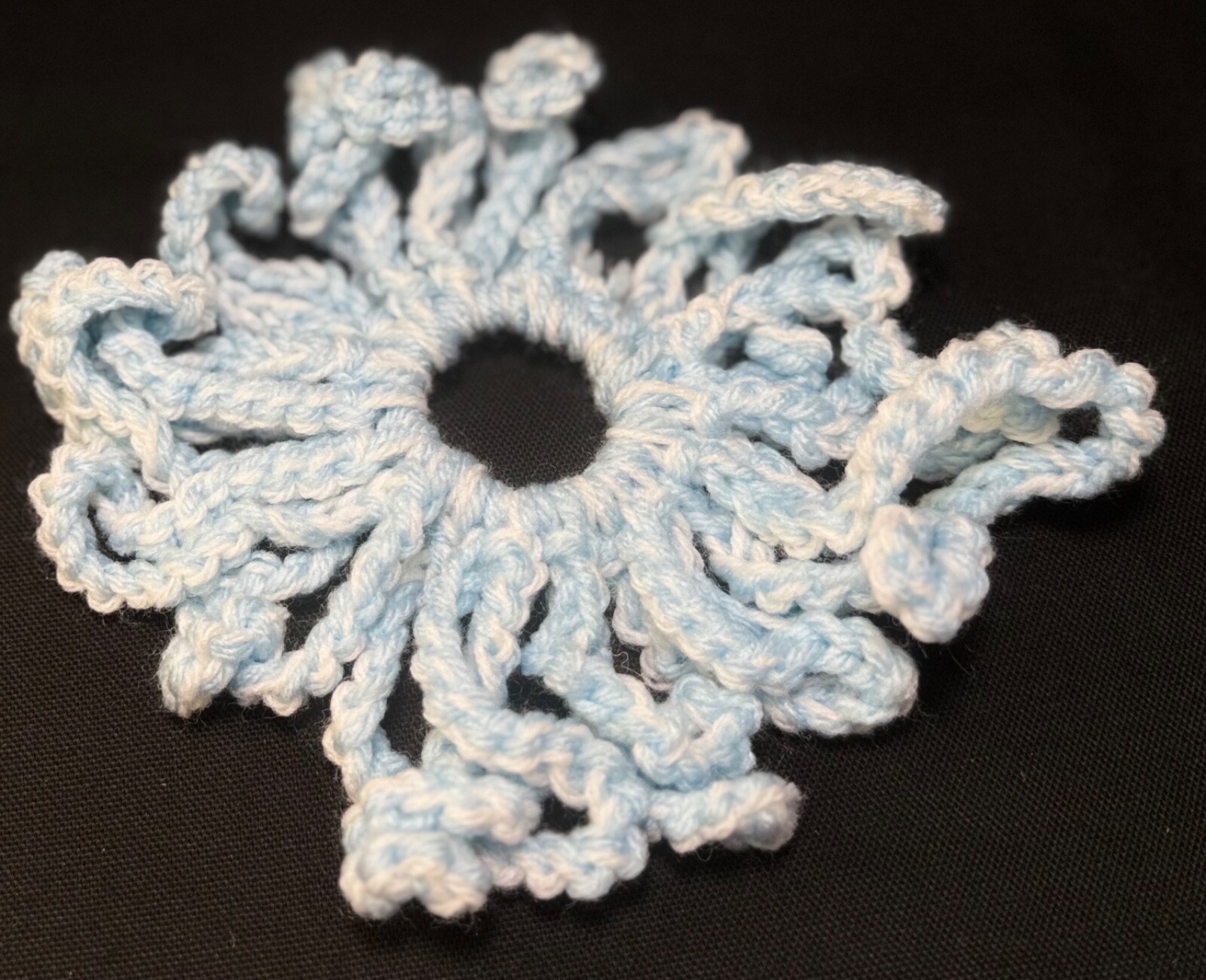 Crochet Hair Tie/Scrunchy Multicolors