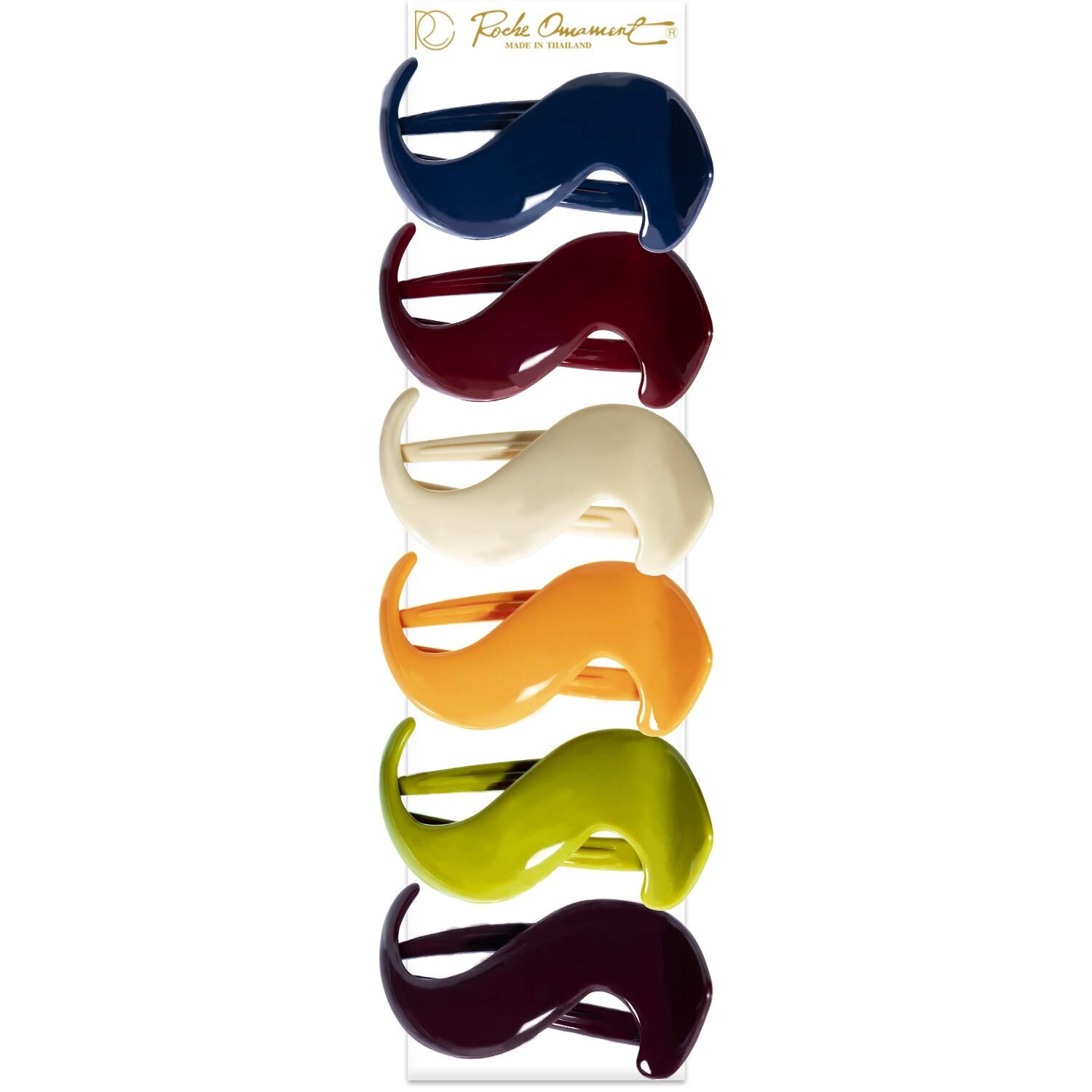RC ROCHE ORNAMENT 6 Pcs Womens S Shape Anti Slip Firm Grip Comfortable Side S…